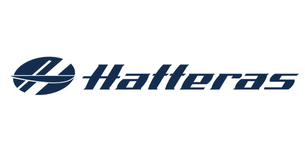 Hatteras blue at Knot 10 Yacht Sales
